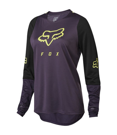 JERSEY MUJER DEFEND LS - FOX RACING COLOMBIA - FOX CONCEPT STORE - JERSEY MUJER MTB