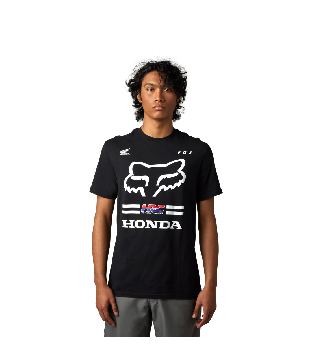 Camiseta Fox Fox X Honda Ss  Ii [Blk]