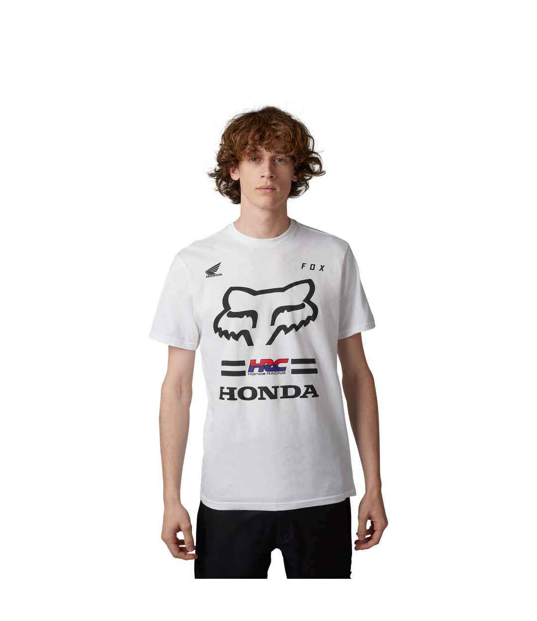 Camiseta Fox Fox X Honda Ss  Ii [Opt Wht]