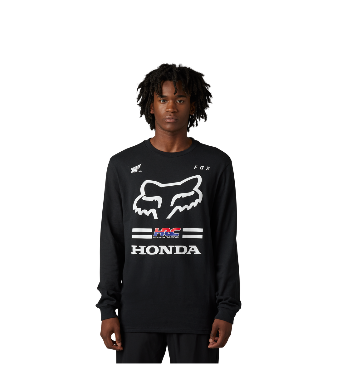 Camiseta Fox Fox X Honda Ls  [Blk]
